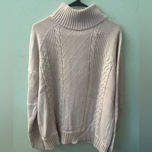 Manière De Voir Men’s High Neck Knit Sweater/Jumper - Medium